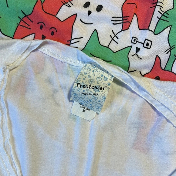 Freeloader | Playful Cat Print Tank Top - Picture 6 of 6
